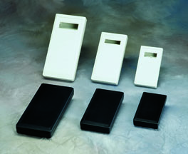 Mobile Box Enclosures: from 3.2 x 6.0" up to 4.8 x 10" (w or w/o LCD windows)